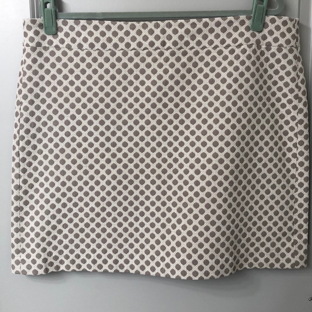 Patterned Work Skirt
